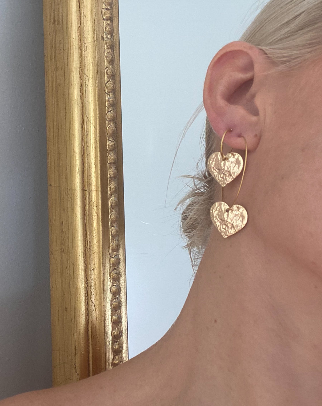 Créoles Coeur Lumière
